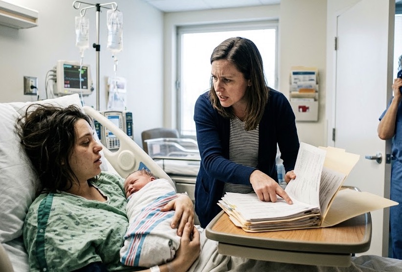 My Sister Held My Newborn for Less Than a Minute—Then She Told the Nurse the Baby Was Going Home With Her